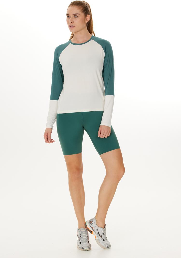 Endurance Endurance Abbye Langarmshirt Damen - 3160 Mallard Green - 0 | SportScheck