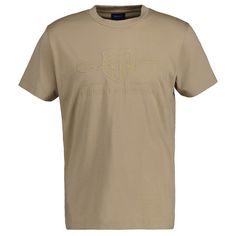 Rückansicht von GANT T-Shirt T-Shirt Herren Beige
