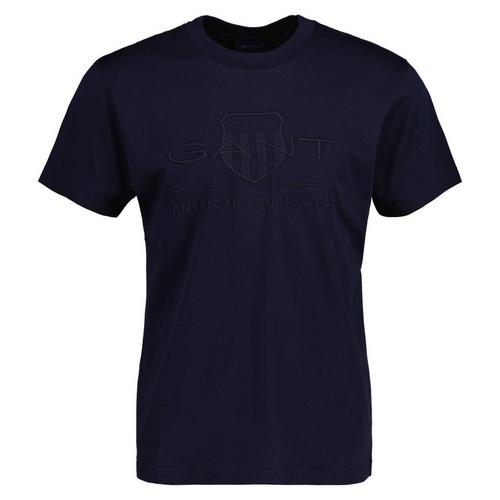 Rückansicht von GANT T-Shirt T-Shirt Herren Blau