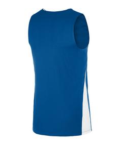 Rückansicht von Nike Team Basketball Stock Trikot Fußballtrikot Herren blaublau