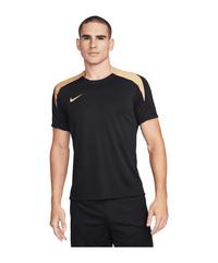 Nike Strike T-Shirt Funktionssweatshirt Herren - schwarzschwarzgold
