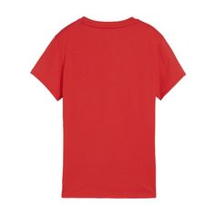 Rückansicht von PUMA teamGOAL Casuals T-Shirt Damen T-Shirt Damen rotweiss
