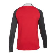 Rückansicht von Nike FC Liverpool Drill Top Kids Funktionssweatshirt Kinder rotschwarzgrau