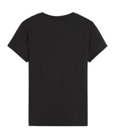 Rückansicht von PUMA teamGOAL Casuals T-Shirt Damen T-Shirt Damen schwarzweiss