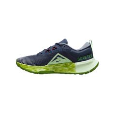 Rückansicht von Nike GTX Juniper Trail 2 GORE-TEX Damen Laufschuhe Damen blaublau