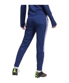 Rückansicht von adidas Tiro 23 CB Hose Damen Trainingshose Damen blauweiss