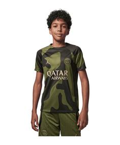 Nike Paris St. Germain Trainingsshirt Kids T-Shirt Kinder gruengruenschwarz
