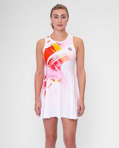 BIDI BADU Wild Arts Dress (2In1) Tenniskleid Damen Weiß/Rot/Pink