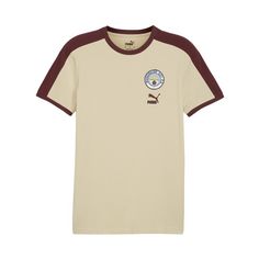PUMA Manchester City Ftbl T7 T-Shirt Fanshirt beigerot