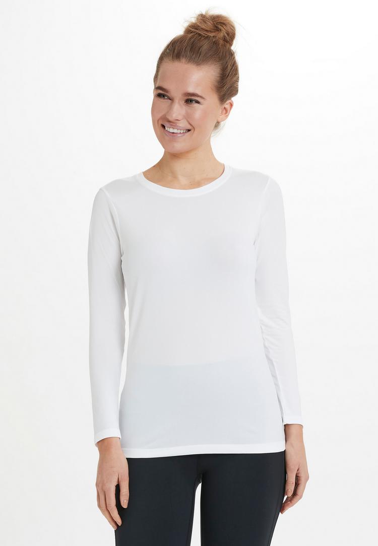 Athlecia Athlecia Julee Langarmshirt Damen - 1002 White - 1 | SportScheck