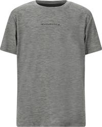 Endurance Fido Jr. Funktionsshirt Kinder - 1038 Mid Grey Melange