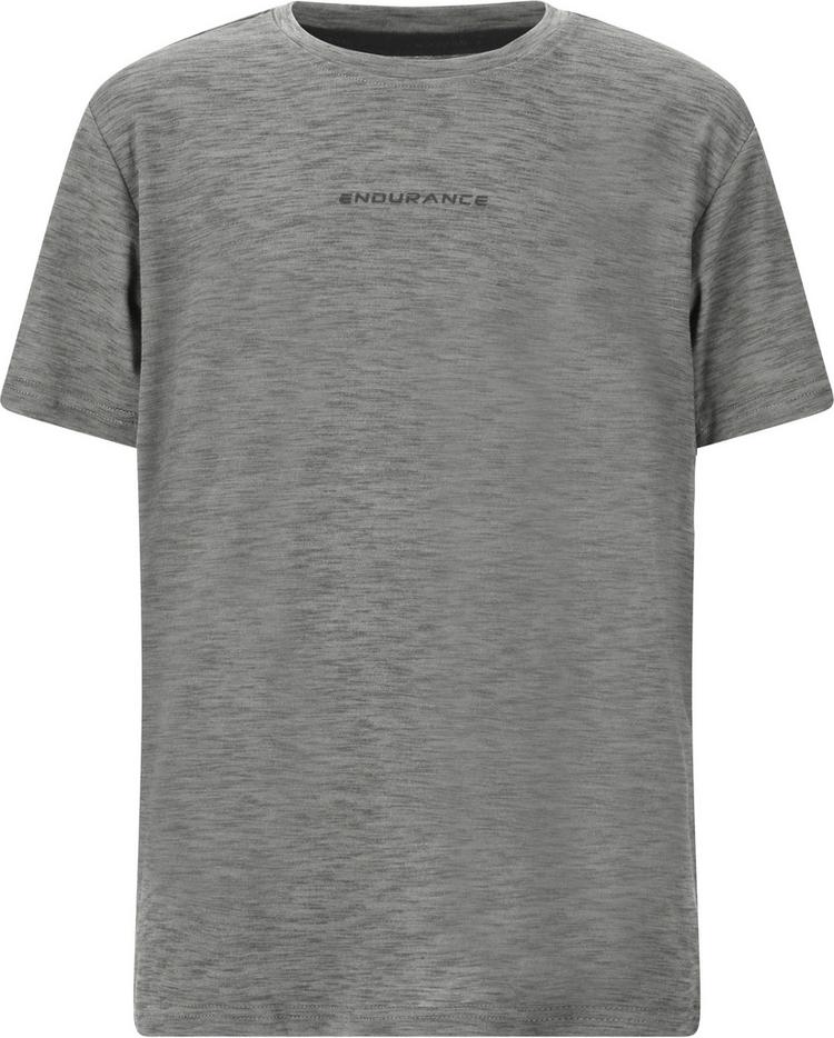 Endurance Endurance Fido Jr. Funktionsshirt Kinder - 1038 Mid Grey Melange - 0 | SportScheck