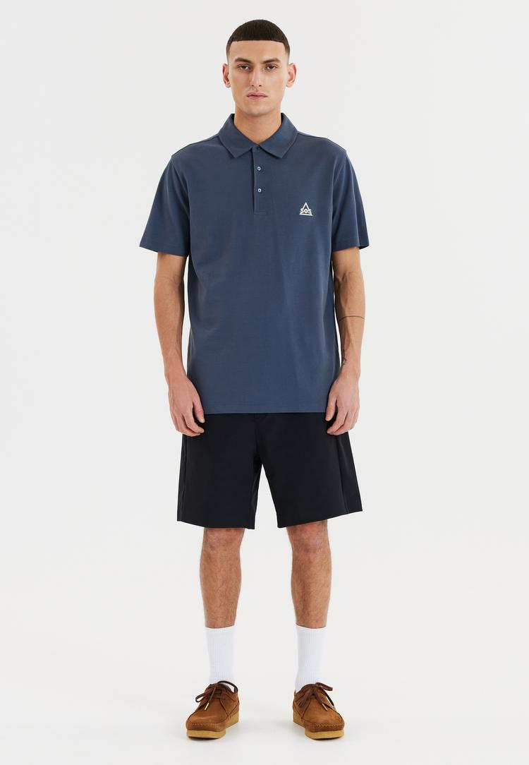 SOS SOS Monviso Poloshirt Herren - 1173 Ombre Blue - 0 | SportScheck