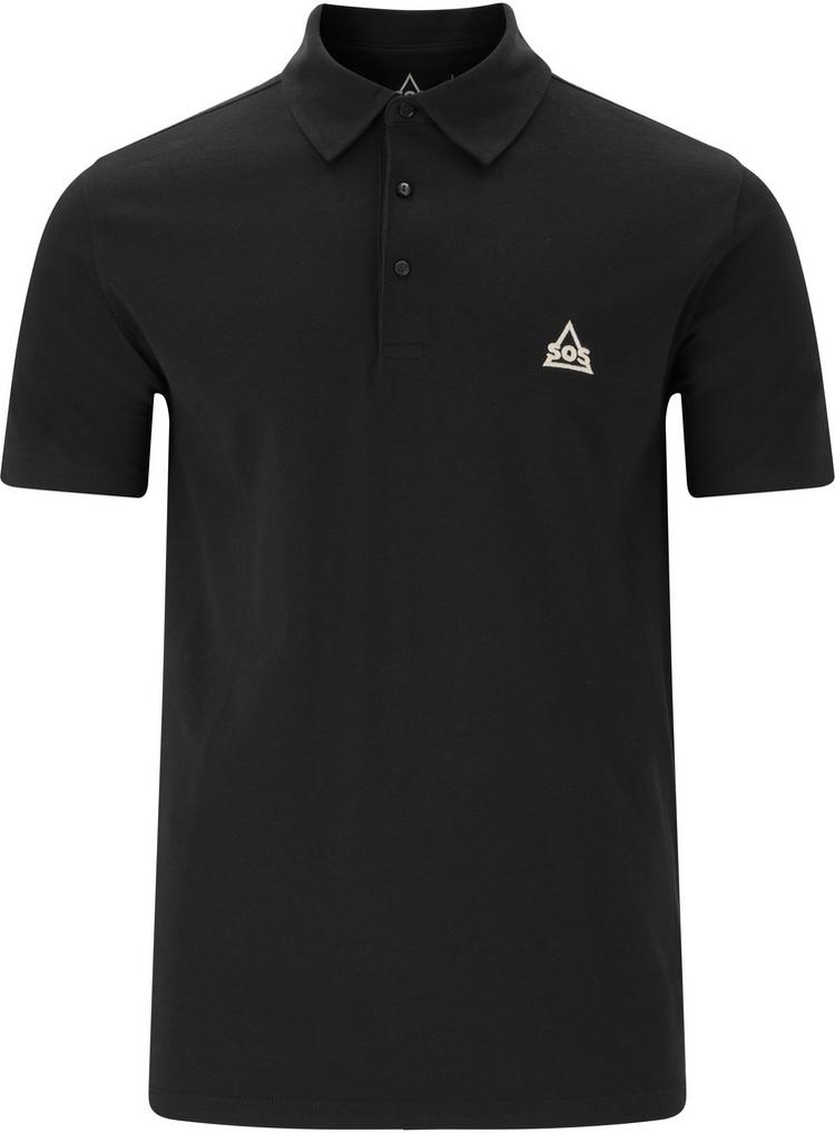 SOS SOS Monviso Poloshirt Herren - 1001 Black - 0 | SportScheck