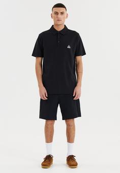 Rückansicht von SOS Monviso Poloshirt Herren 1001 Black