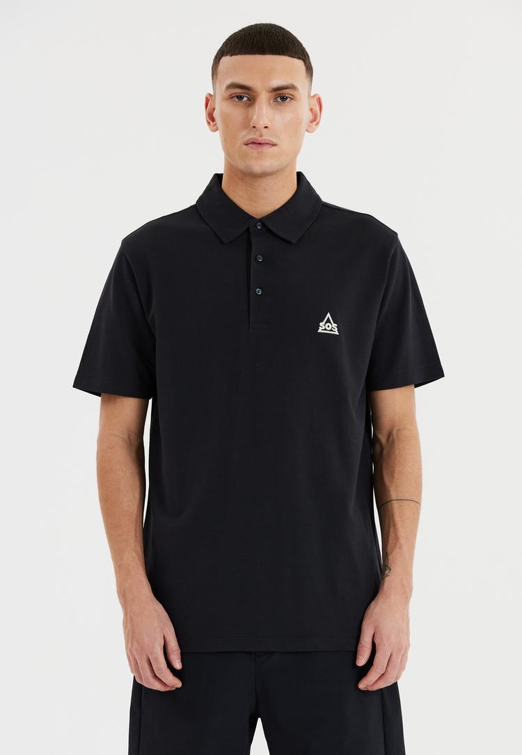 SOS SOS Monviso Poloshirt Herren - 1001 Black - 1 | SportScheck