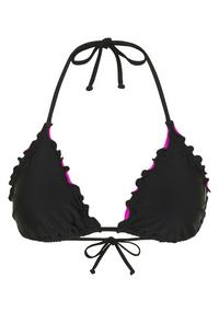 Chiemsee R&uuml;schen Bikini Oberteil Damen - 19-3911 Black Beauty