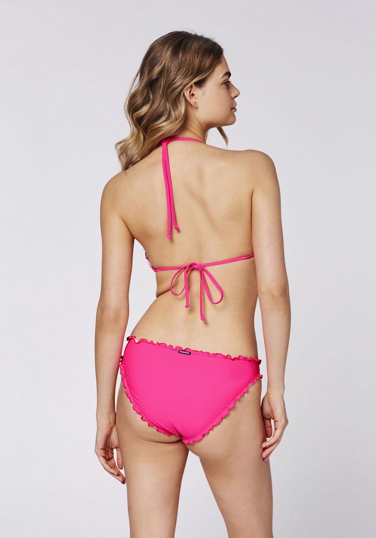 Chiemsee Chiemsee R&uuml;schen Bikini Oberteil Damen - 17-2435 Pink Glo - 1 | SportScheck