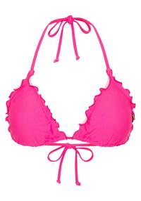 Chiemsee R&uuml;schen Bikini Oberteil Damen - 17-2435 Pink Glo