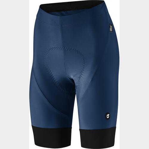 Rückansicht von Gonso Bike Sqlab GO Fahrradshorts Damen Marine