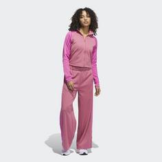 Rückansicht von adidas Teamsport Trainingsanzug Trainingsanzug Damen Pink Strata