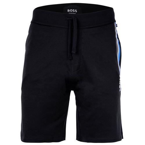 Rückansicht von Boss Shorts Sweatshorts Herren Schwarz