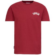 Unfair Athletics Elementary T-Shirt Herren rot