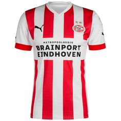 PUMA PSV Eindhoven Fußballtrikot Herren rot / weiß