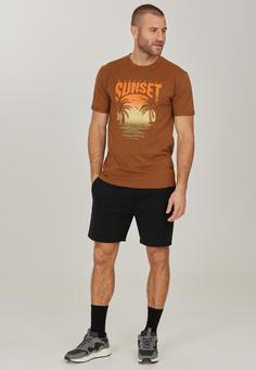 Rückansicht von Cruz Nicky Funktionsshirt Herren 5172 Emperador