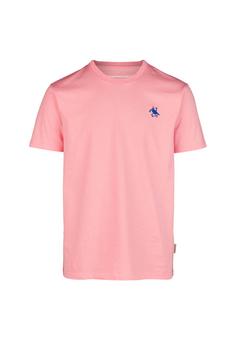 Cleptomanicx Dance Gull T-Shirt Herren Geranium Pink