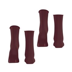 Rückansicht von ESPRIT Socken Freizeitsocken Damen shadow red (8138)