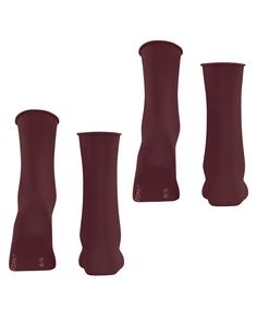 Rückansicht von ESPRIT Socken Freizeitsocken Damen shadow red (8138)