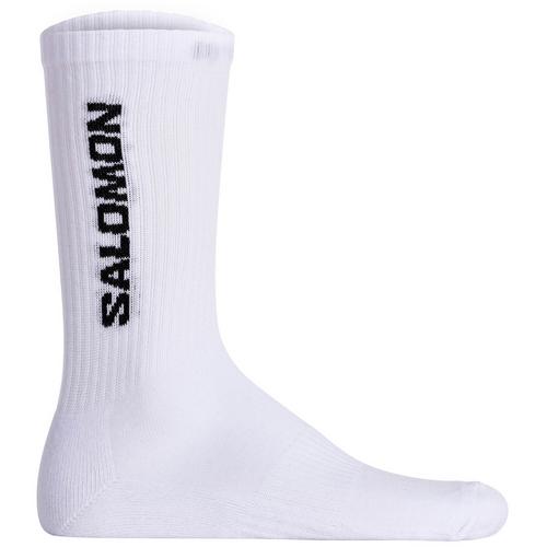 Rückansicht von Salomon Socken Freizeitsocken Schwarz/Weiß/Grau