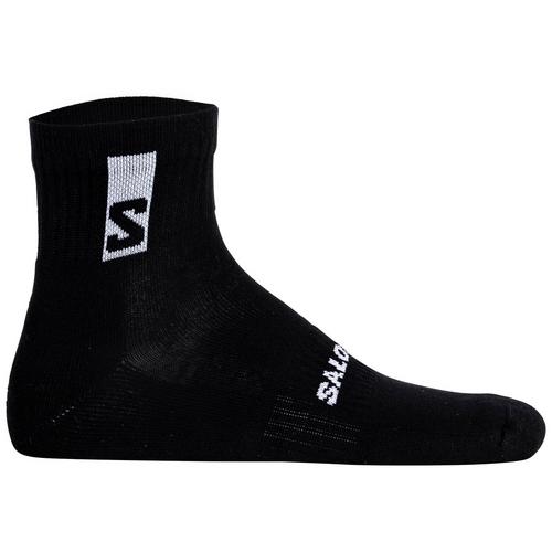 Rückansicht von Salomon Socken Freizeitsocken Schwarz