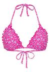 Chiemsee Bikini-Top Bikini Oberteil Damen - 2940 Pink/Light Blue