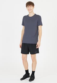 Rückansicht von Endurance Webern Laufshirt Herren 1173 Ombre Blue