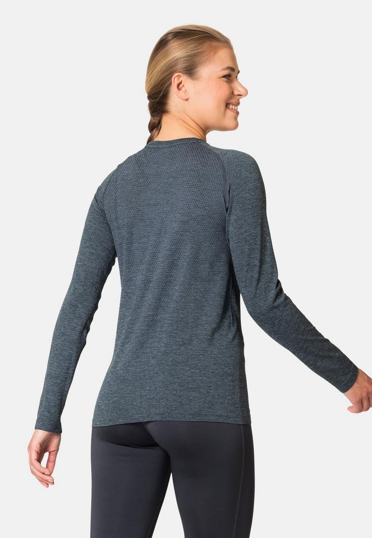 Odlo Odlo ESSENTIAL SEAMLESS Laufshirt Damen - india ink melange(21053) - 1 | SportScheck