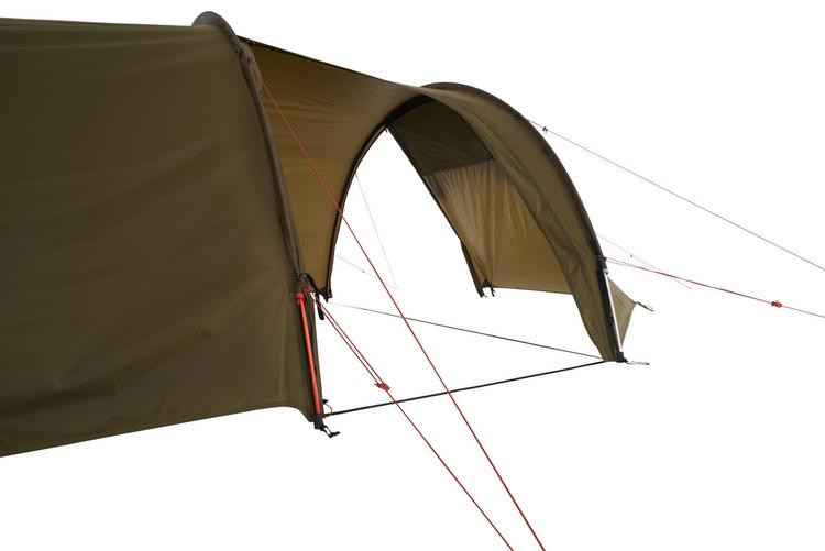 Nordisk Nordisk OPPLAND 4 PU Tunnelzelt - Dark Olive - 3 | SportScheck