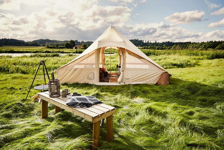 Nordisk Nordisk UTGARD 13.2 TECHNICAL COTTON Familienzelt - Sandshell - 0 | SportScheck