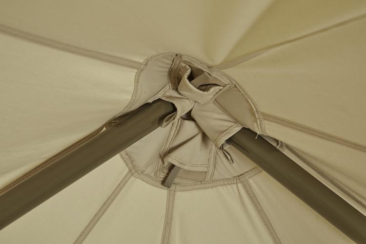 Nordisk Nordisk MIDGARD 9.2 TECHNICAL COTTON Familienzelt - Sandshell - 3 | SportScheck