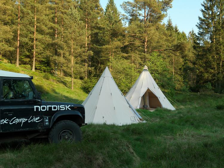 Nordisk Nordisk ALFHEIM 19.6 TECHNICAL COTTON Familienzelt - Sandshell - 4 | SportScheck