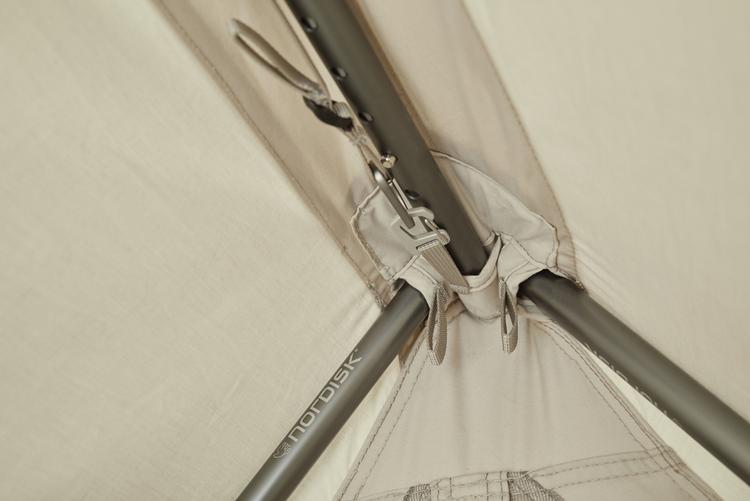 Nordisk Nordisk VIMUR 5.6 TECHNICAL COTTON Familienzelt - Sandshell - 4 | SportScheck