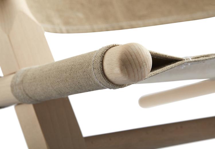 Nordisk Nordisk MOESGAARD WOODEN CHAIR Campingstuhl - Sandshell - 3 | SportScheck