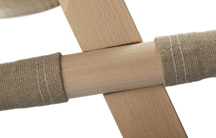 Nordisk Nordisk MOESGAARD WOODEN CHAIR Campingstuhl - Sandshell - 4 | SportScheck