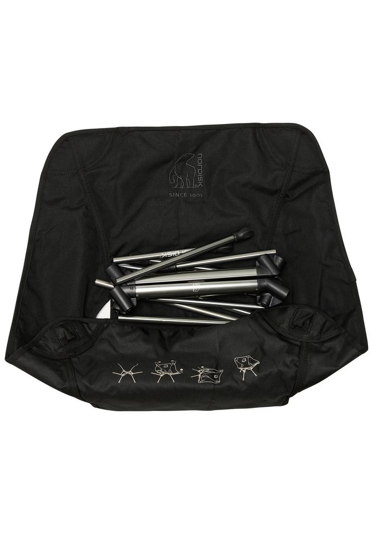 Nordisk Nordisk MARIELUND  CHAIR Campingstuhl - Black - 0 | SportScheck