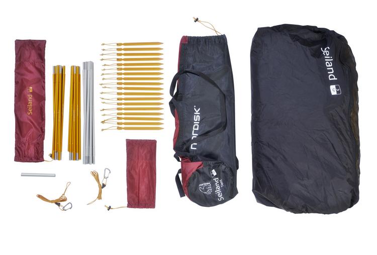 Nordisk Nordisk SEILAND 3 SP Tunnelzelt - Burnt Red - 0 | SportScheck