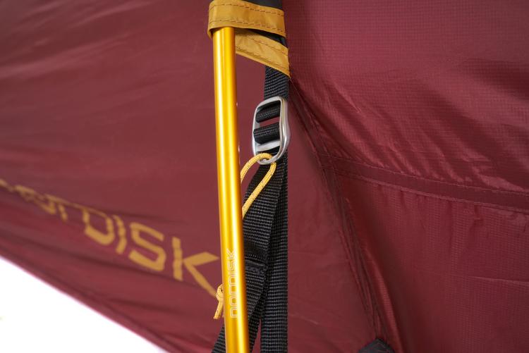 Nordisk Nordisk SEILAND 2 SP Tunnelzelt - Burnt Red - 2 | SportScheck