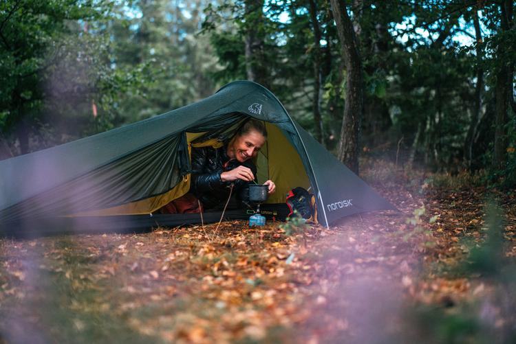 Nordisk Nordisk LOFOTEN 1 ULW Tunnelzelt - Forest Green - 6 | SportScheck
