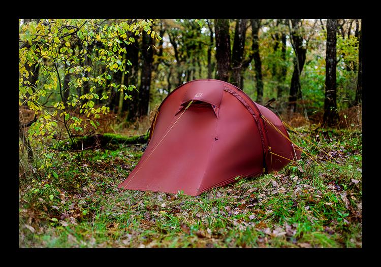 Nordisk Nordisk HALLAND 2 LW Tunnelzelt - Burnt Red - 1 | SportScheck