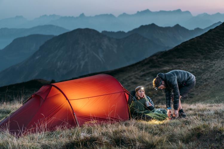 Nordisk Nordisk HALLAND 2 LW Tunnelzelt - Burnt Red - 6 | SportScheck